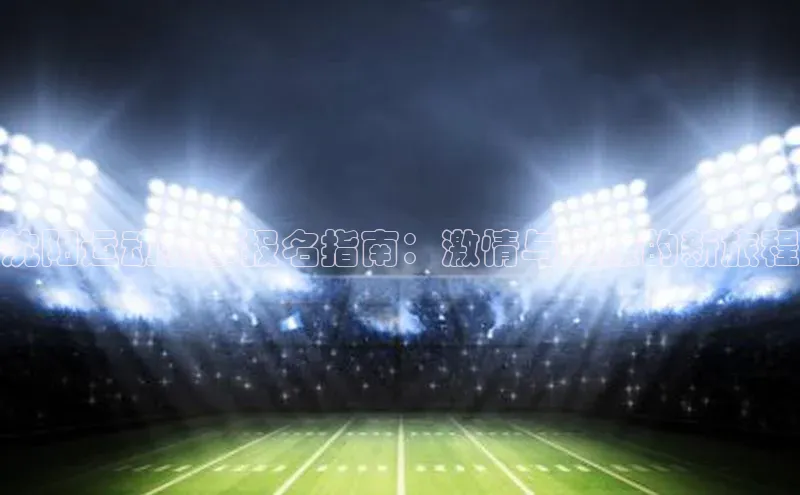 沈阳运动赛事报名指南：激情与健康的新旅程